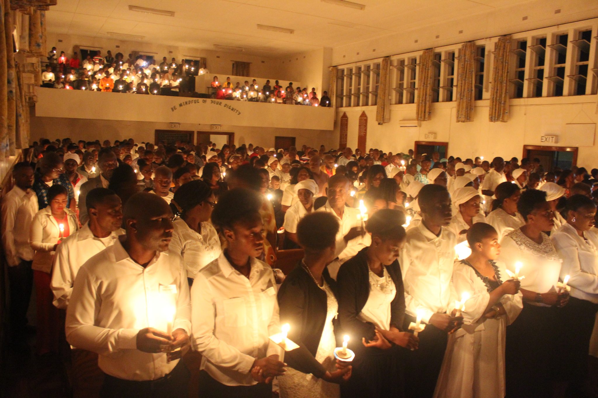 Easter Vigil Mass with the Cathedral of Christ the King Community – [ in Pictures]