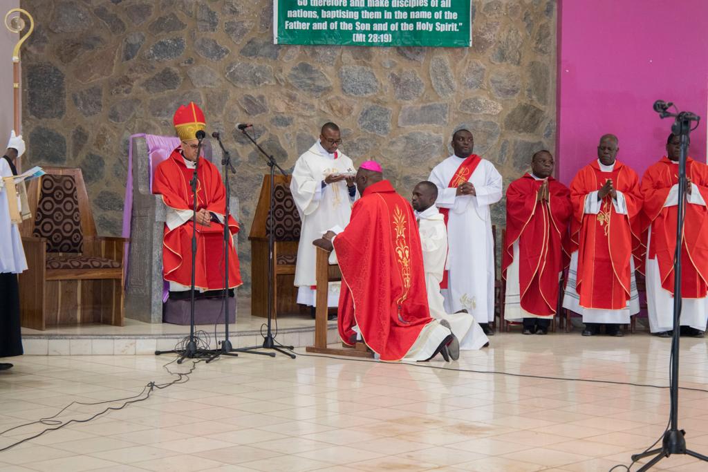 IMPOSITION OF PALLIUM ON ARCHBISHOP DR. ALICK BANDA