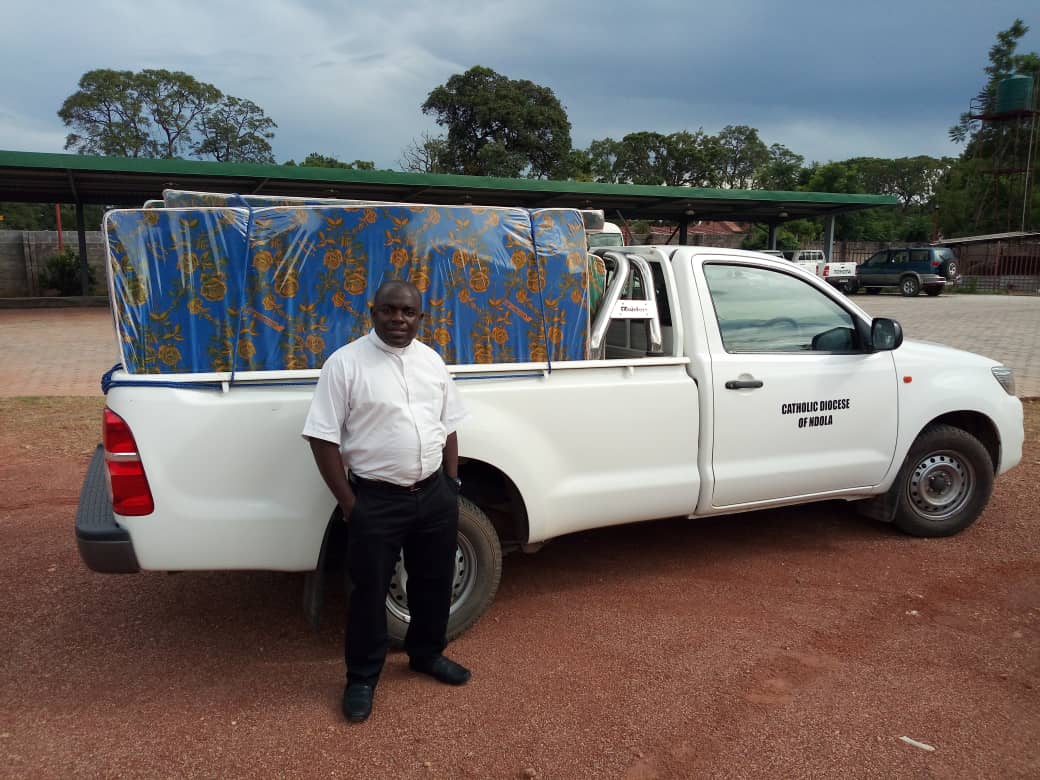 New Mattresses donated to the School of the Faith.