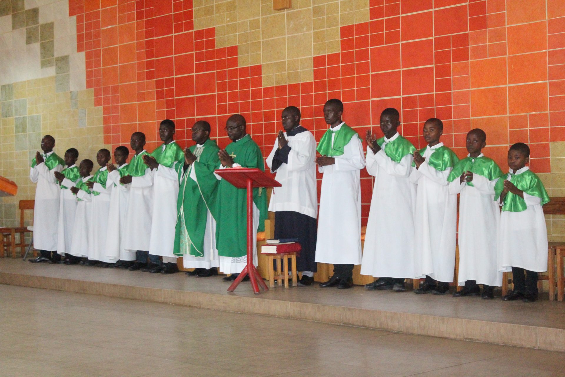 PASTORAL VISIT AT ST. FRANCIS AND CLARE- MUFULIRA