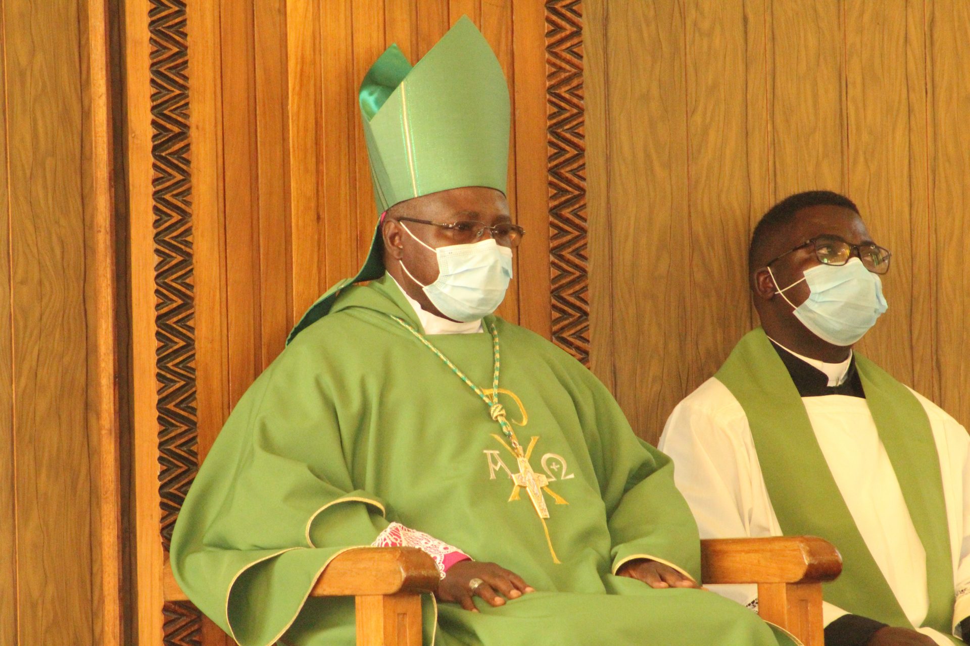 RT. REV. DR. BENJAMIN PHIRI CELEBRATES FIRST HIS MASS AS THE NEW BISHOP OF NDOLA.