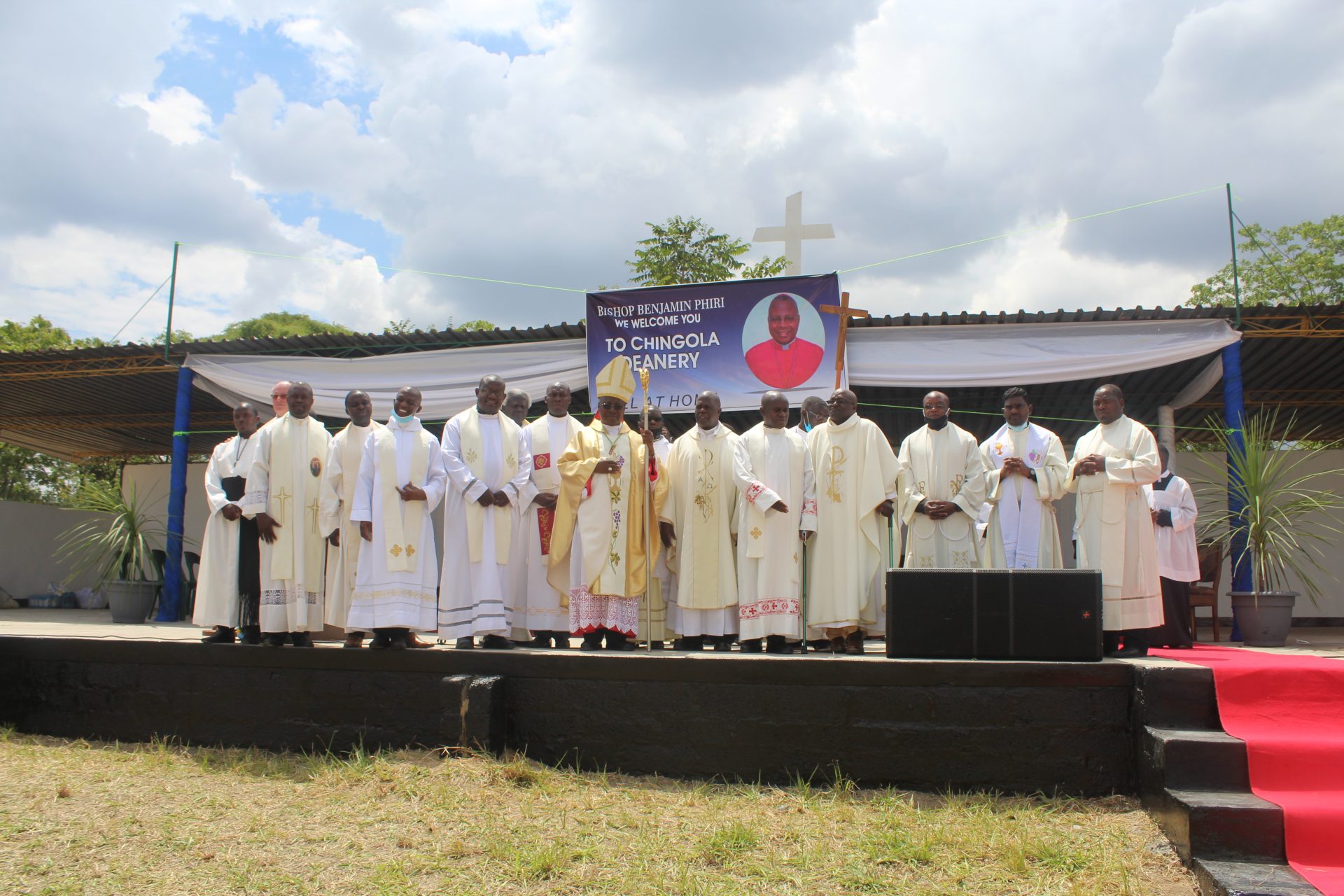 Chingola Deanery welcomes Bishop Dr. Benjamin Phiri JCD
