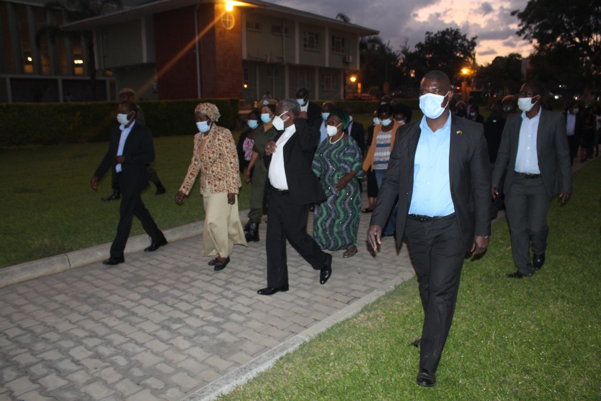 Vice President Inonge Wina visits Bishop Dr. Phiri.