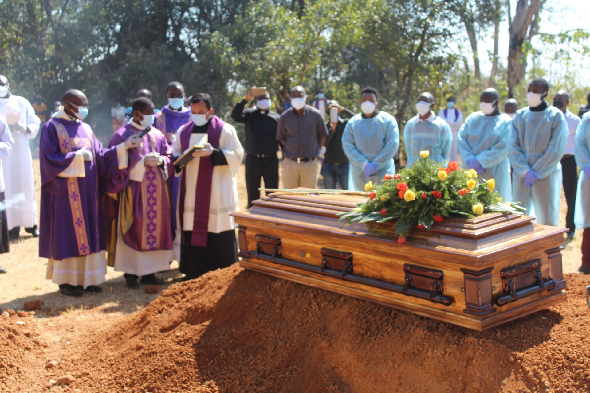 Rev. Fr. Israel Mwaba Maliseni put to rest-[in picures]