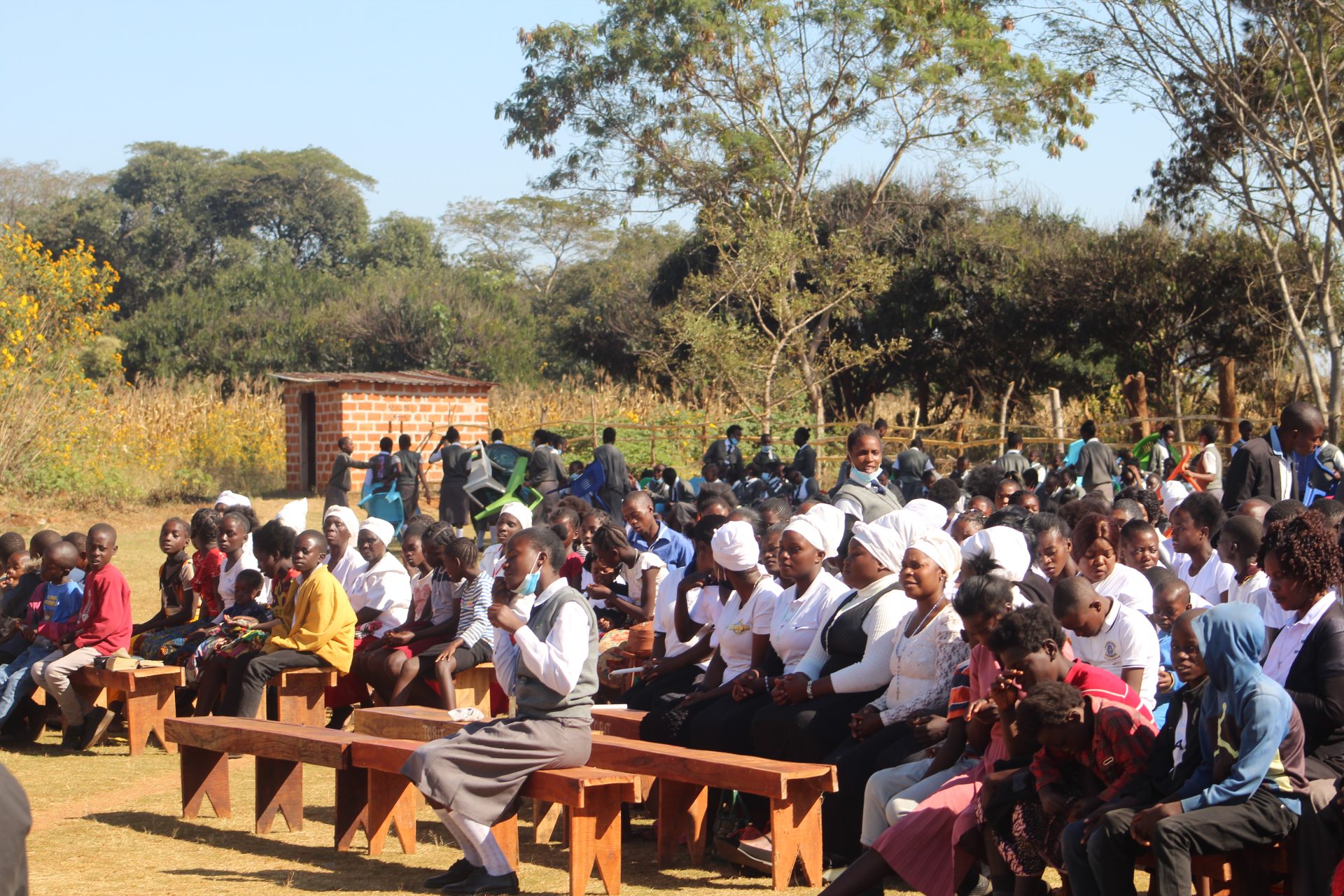 Pastoral Visit to St. Anthony Catholic Mission, Mpongwe.