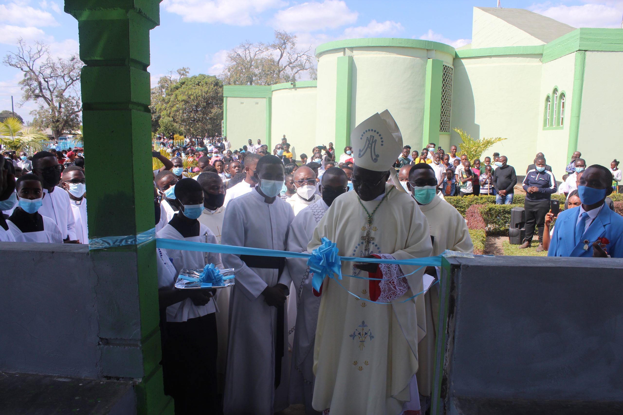 Official Opening of new Grotto at Holy Trinity Parish, Masala-Ndola.