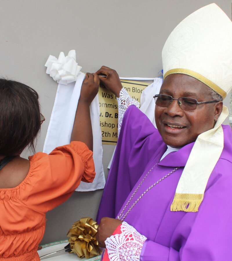 Blessing of Grotto and Ablution Block at Holy Cross Parish.