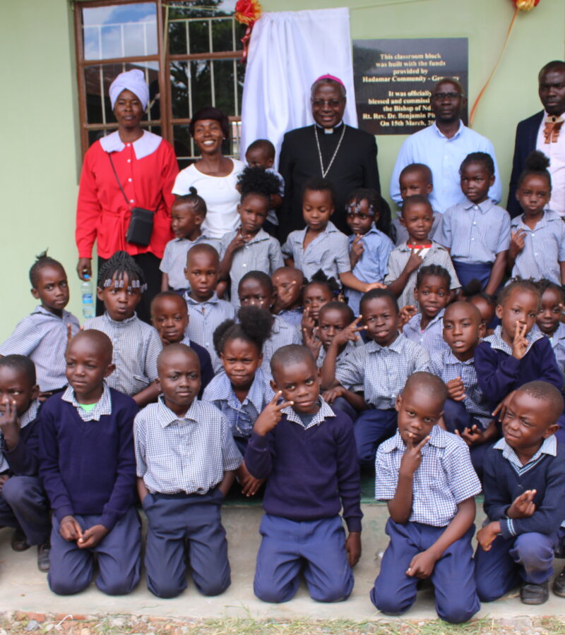 Official Opening of Classroom block at St. Kizito School, Kitwe.