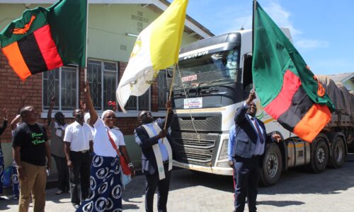 JOURNEY TO DELIVER DONATED GOODS TO MALAWI FLAGGED OFF