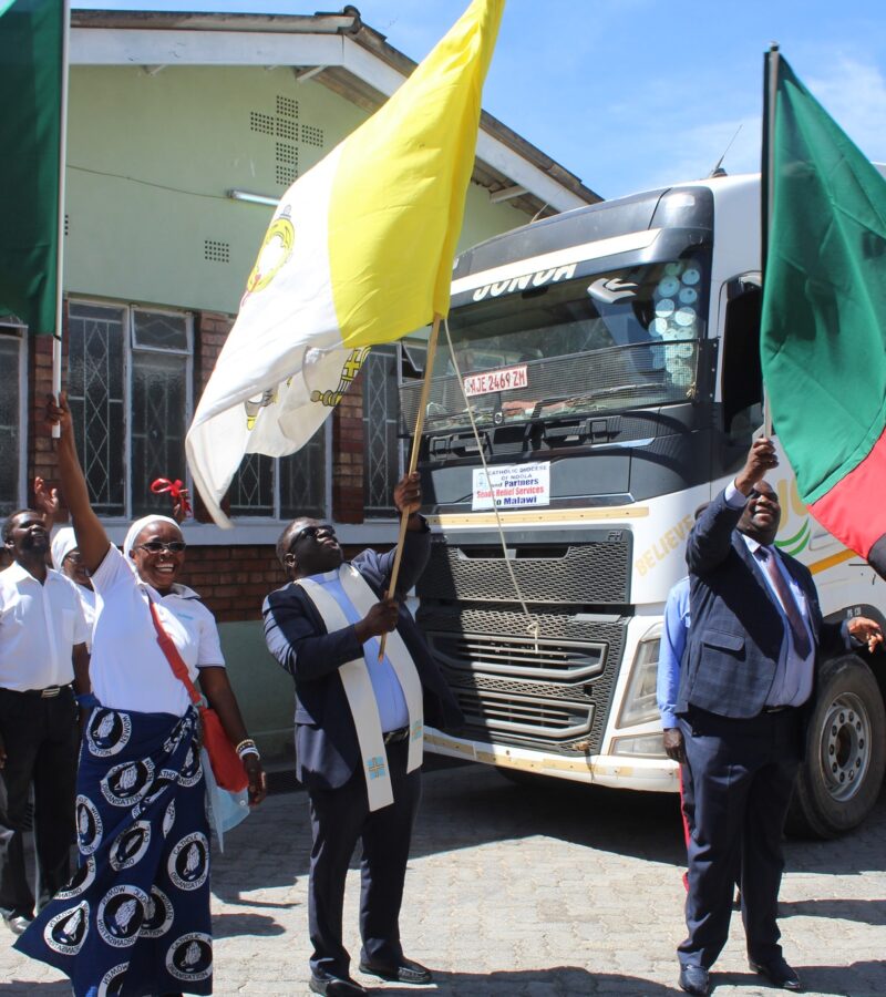 Journey to deliver donated goods to Malawi flagged off