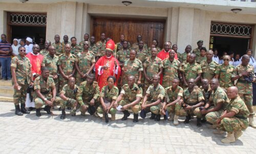 Welcome and Farewell Mass for 3 infantry Brigade Chaplains.
