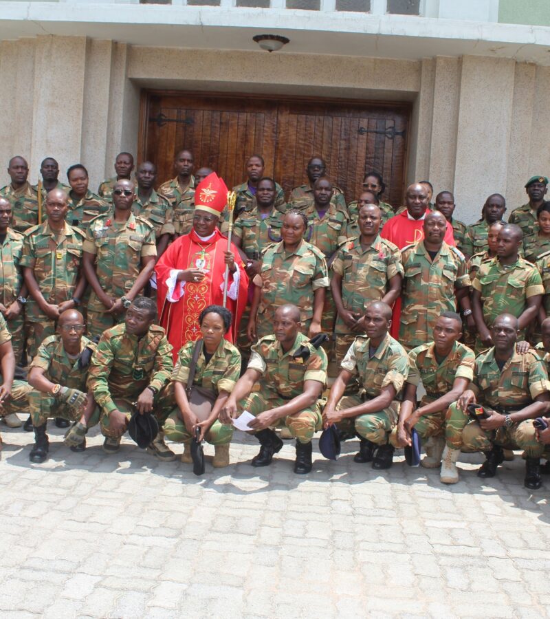 Welcome and Farewell Mass for 3 infantry Brigade Chaplains.