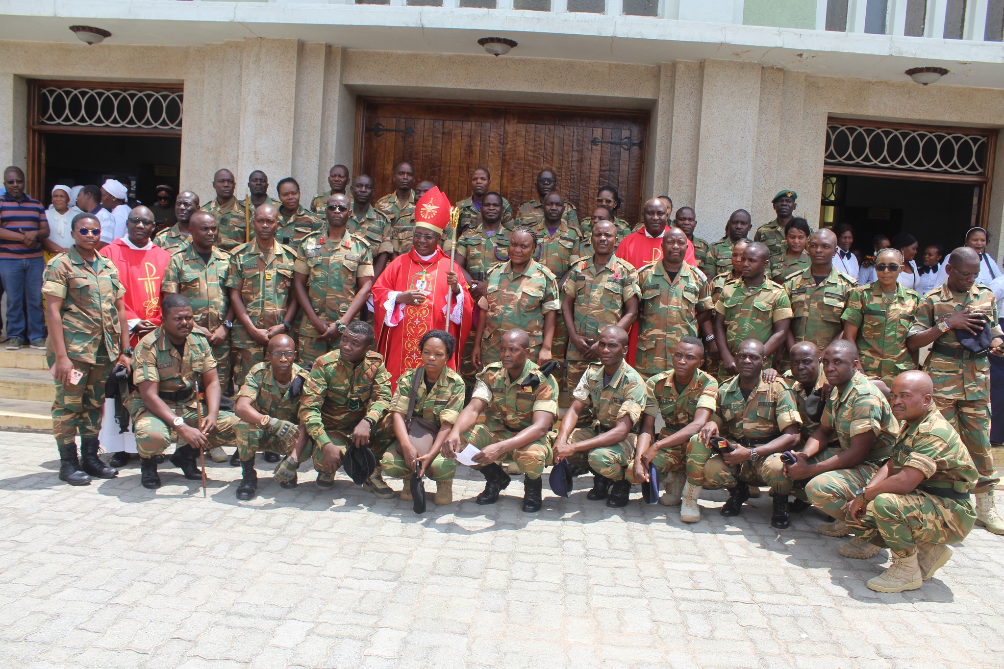 Welcome and Farewell Mass for 3 infantry Brigade Chaplains.