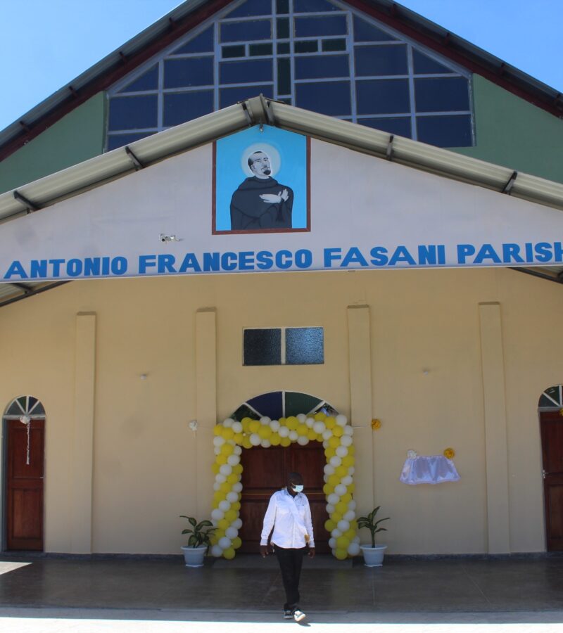 Mass for the consecration and blessing of the new church building at St. Antonio Fasani parish, Ndola