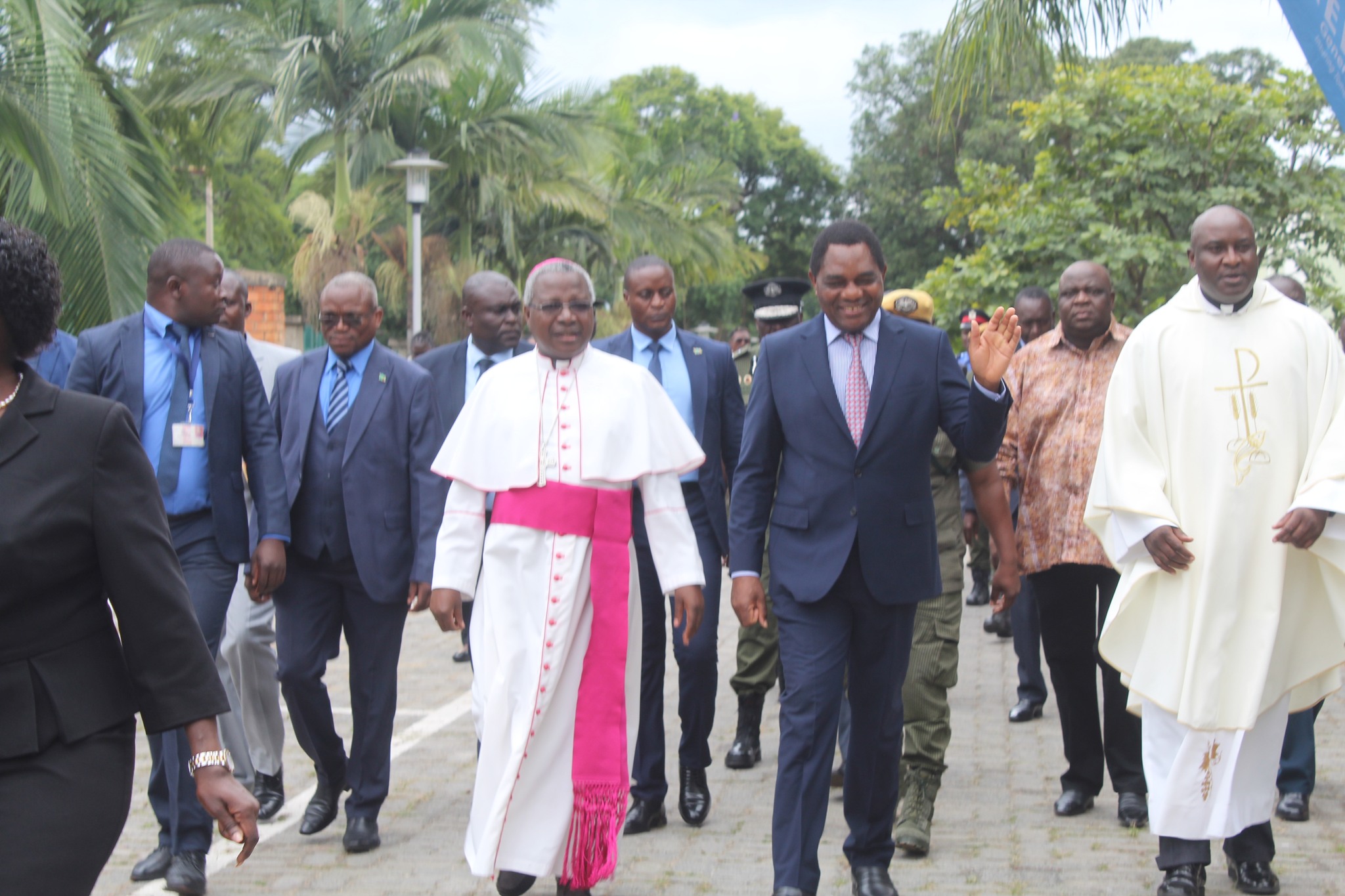 Mass at the Cathedral of Christ the King with Head of State.