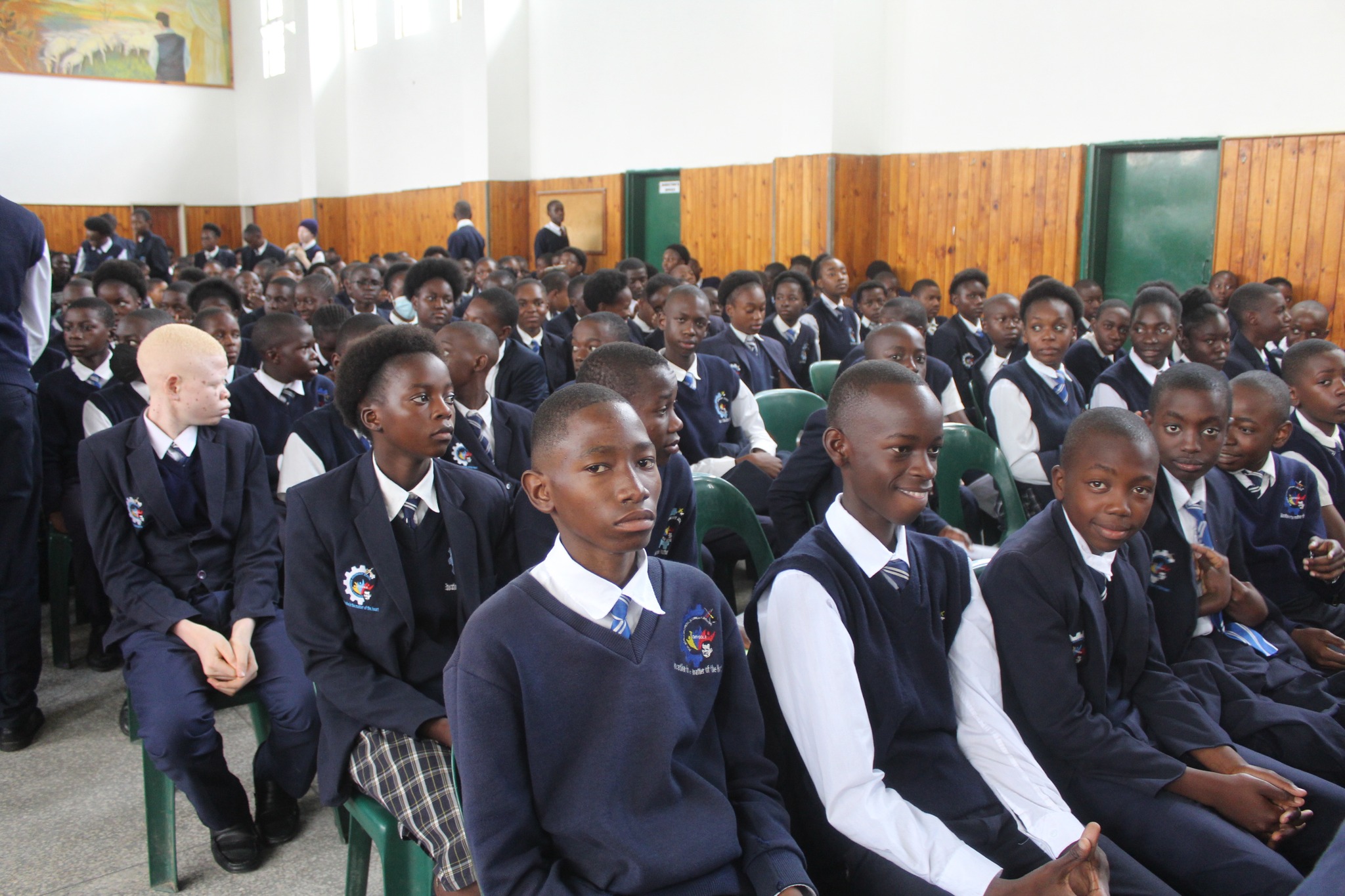 Graduation Mass at Don Bosco Skills Training.