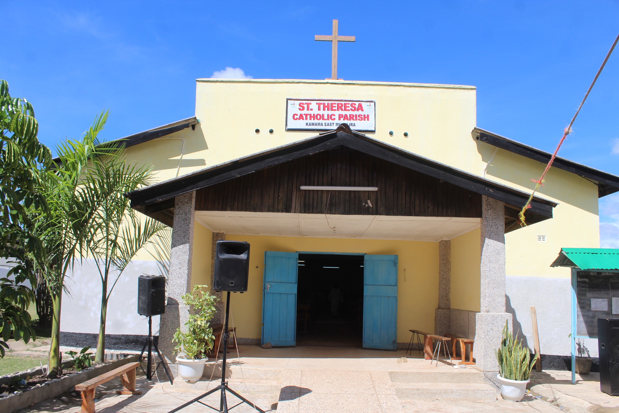 MASS AT ST. THERESA PARISH, MUFURILA