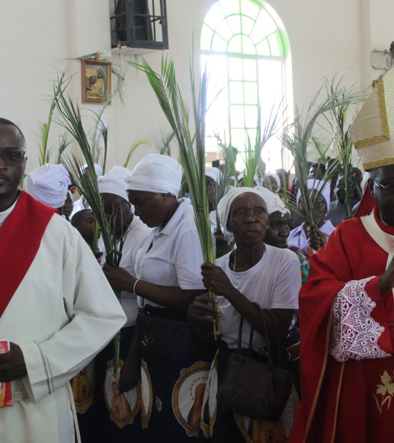 Palm Sunday at St. Lawrence Parish, Mufulira