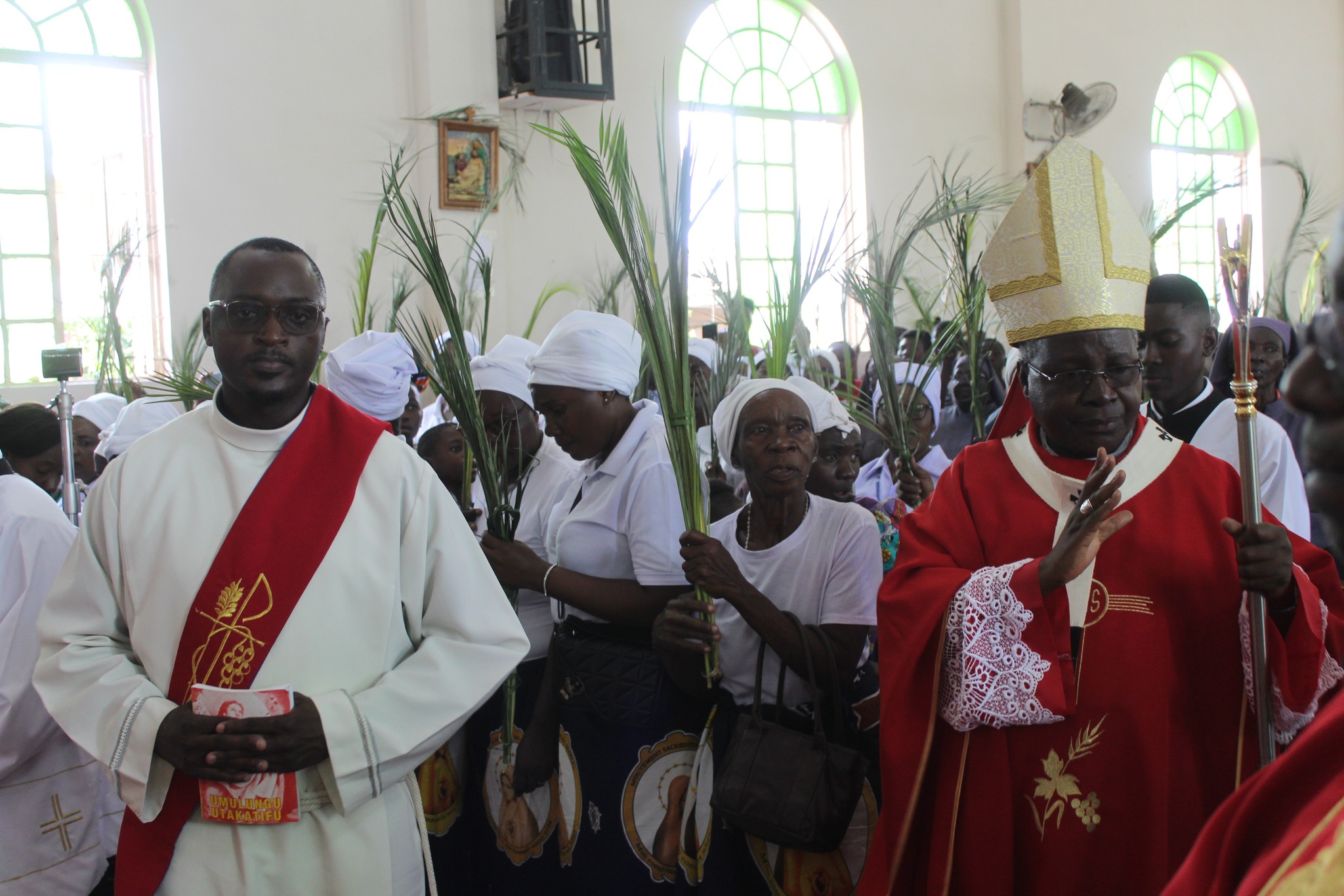 Palm Sunday at St. Lawrence Parish, Mufulira