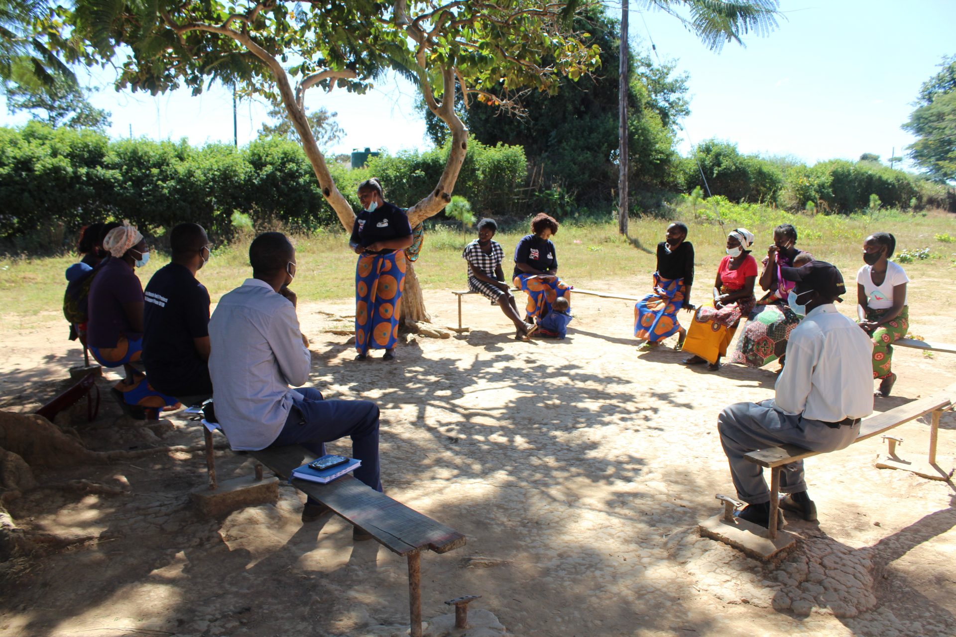 Interviews during Chililabombwe district monitoring Visit.