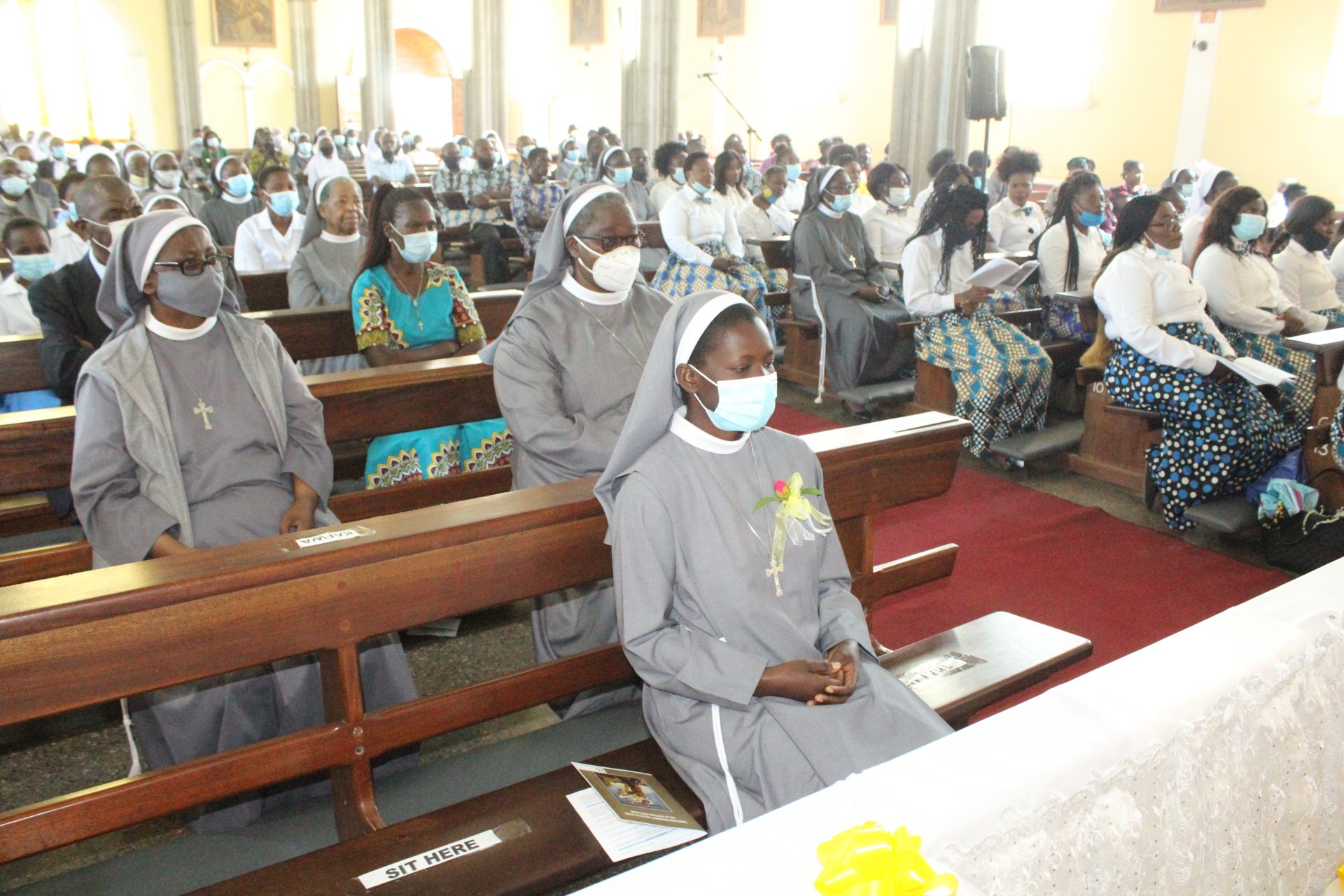 Final Profession of Sr. Getrude Chileshe.