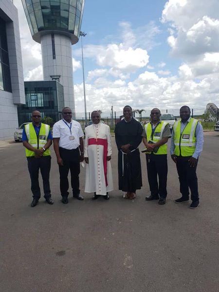 Fr. Gift Chileshe, OFM is the New Ndola Airport Chaplain