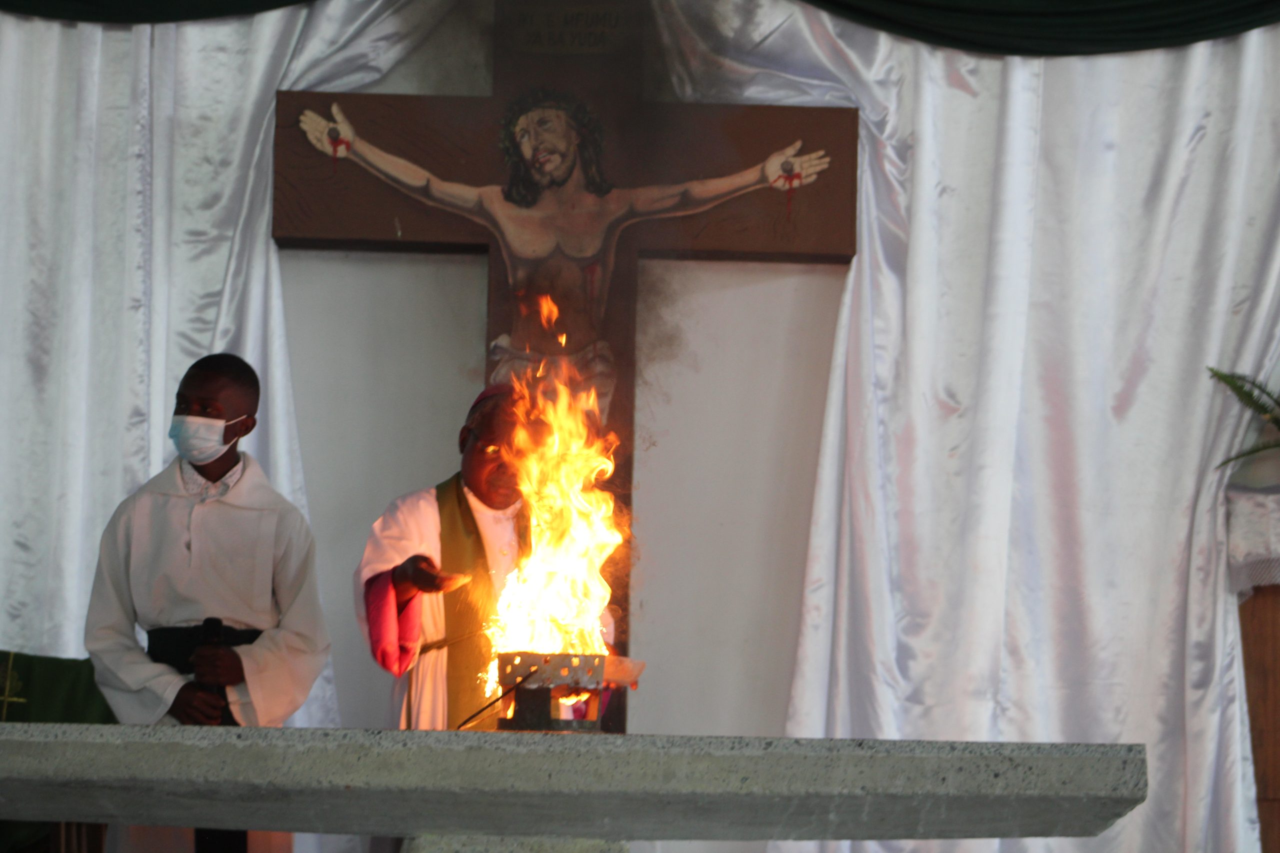 Blessing of new church building at St. Nicolas Parish ,Chambishi.