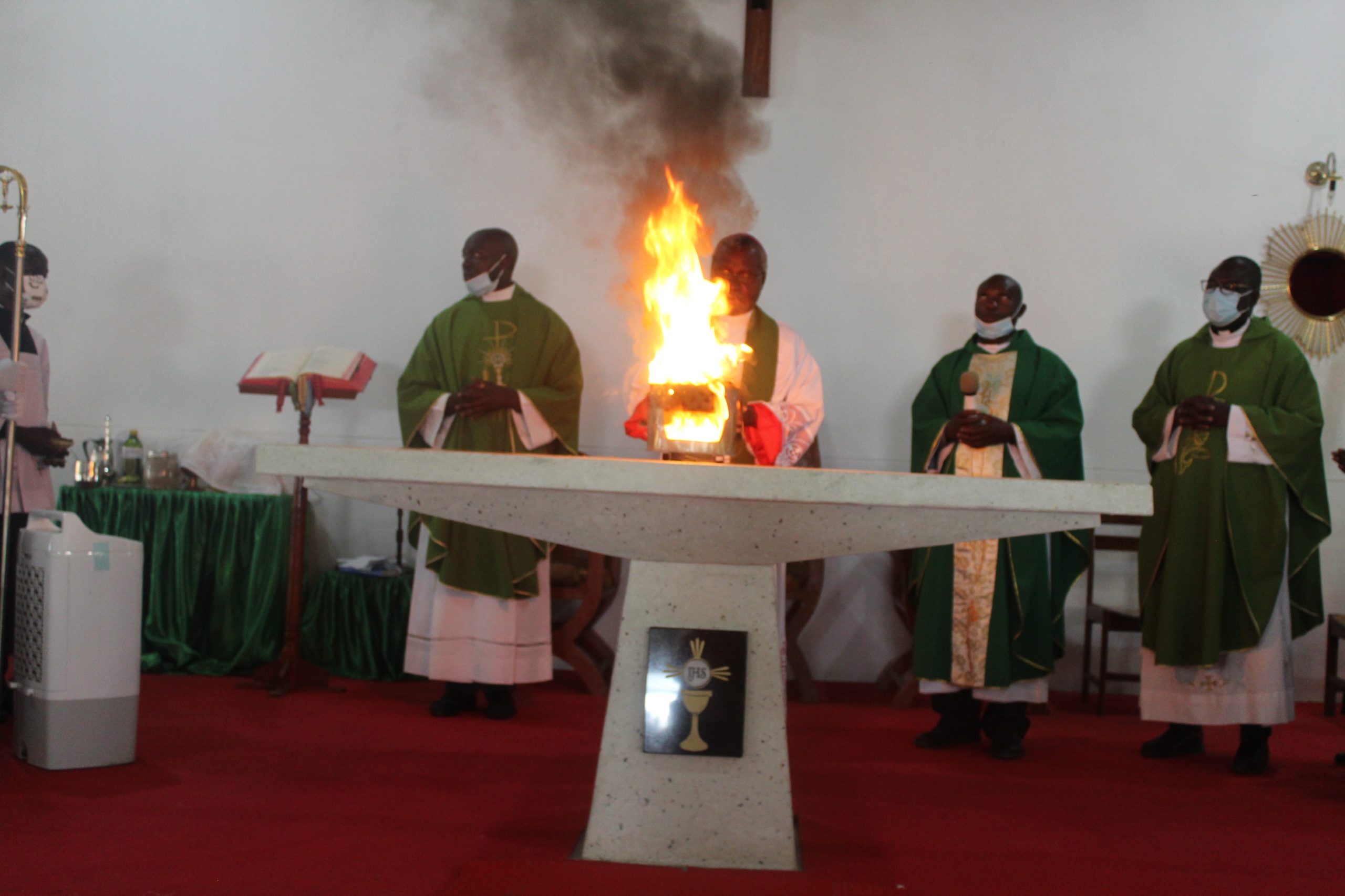 Bishop Dr. Phiri Visits St. Stephen Parish, Kabundi