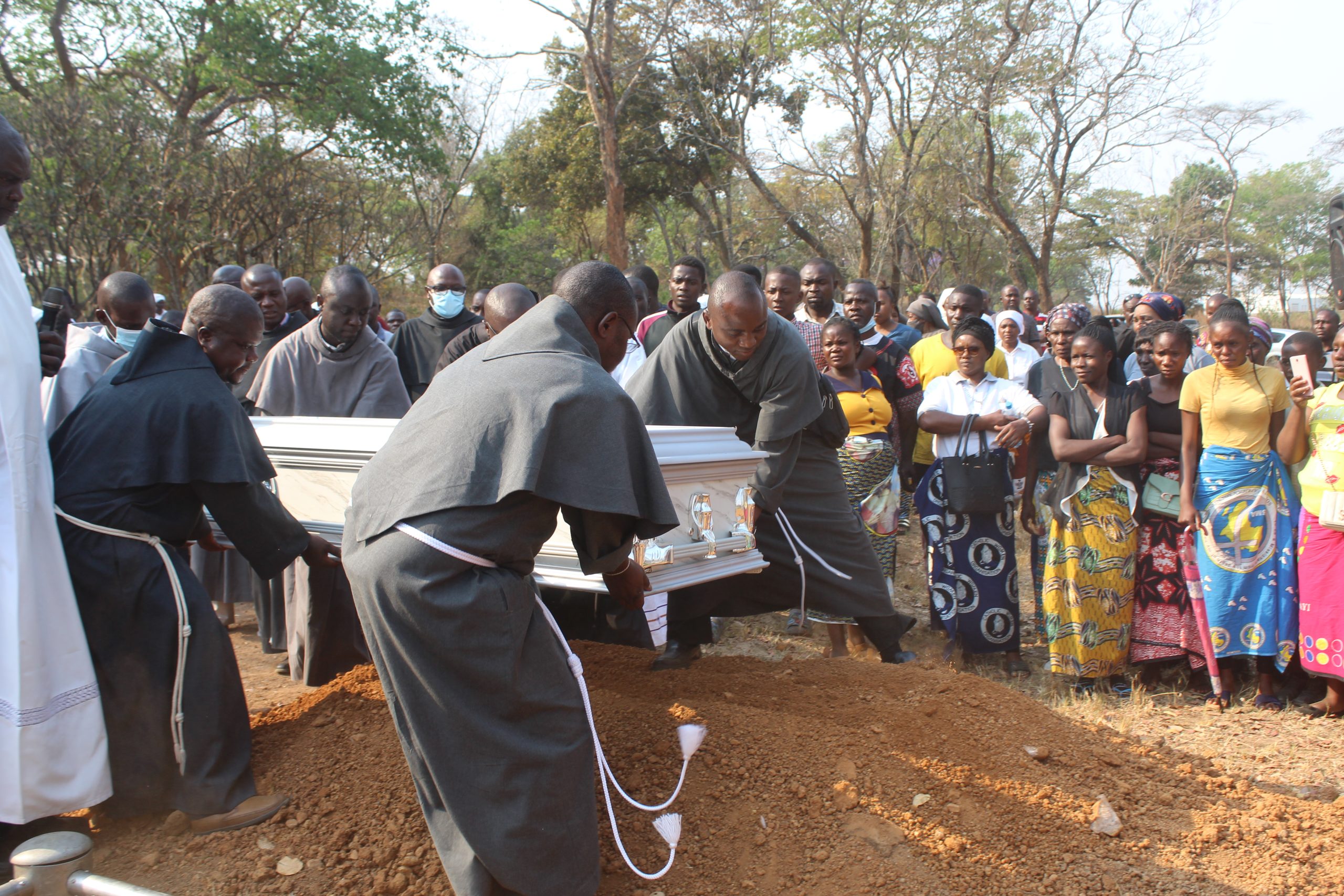Friar Deodatus Mbebe OFM Conv Put to rest.