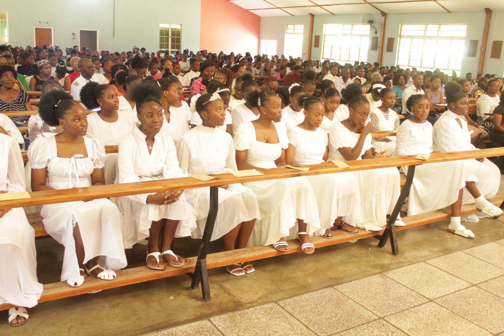 Confirmation at Fatima Girls Secondary School